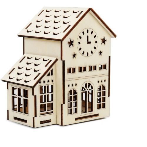 Kúzlo dreva Velký domeček Hodinová věž