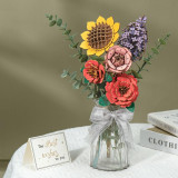 RoboTime 3D dřevěná skládačka Šeřík