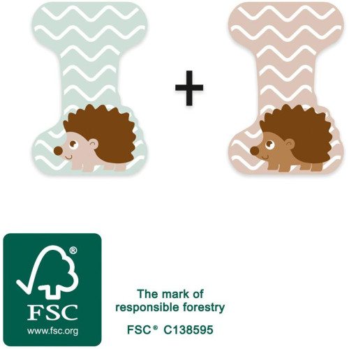 small foot Dřevěné písmeno I