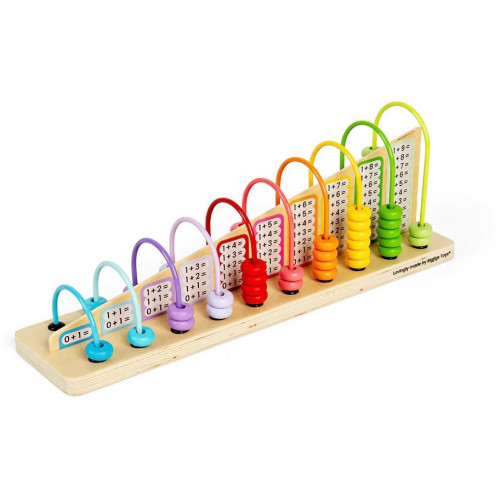 Bigjigs Toys Duhové počítadlo