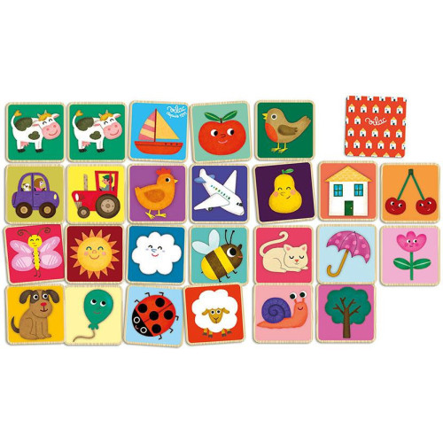 Vilac Dřevěné pexeso zvířátka na farmě