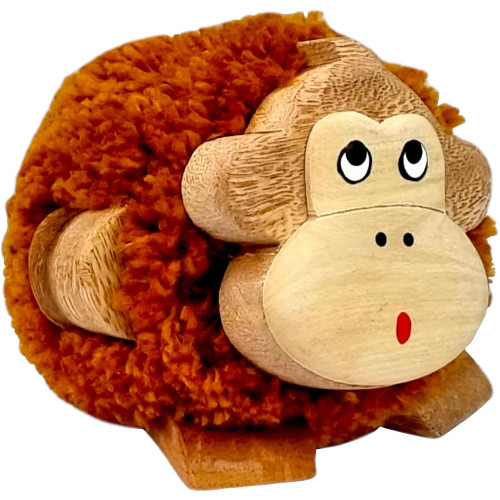 2Kids Toys Dřevěná figurka XL pompon Opice