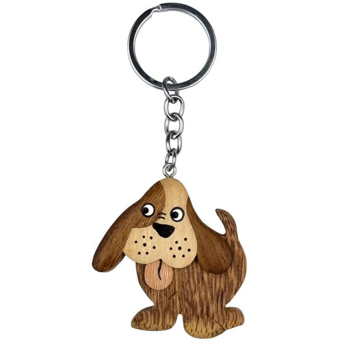 2Kids Toys Dřevěná klíčenka velká Pes