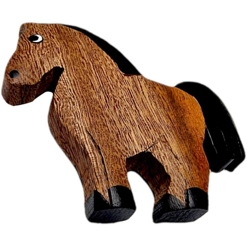 2Kids Toys Dřevěná magnetka velká Kůň