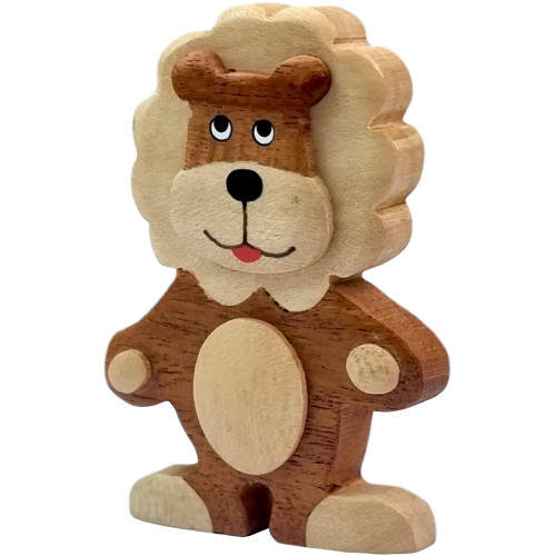 2Kids Toys Dřevěná magnetka velká Lev stojící