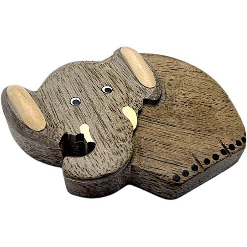 2Kids Toys Dřevěná magnetka velká Slon z boku