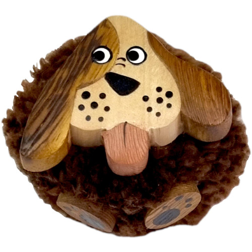 2Kids Toys Dřevěná magnetka velká pompon Pes