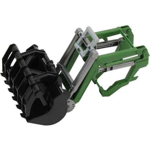 Bruder Čelní nakladač pro traktory John Deere 6920 zelený