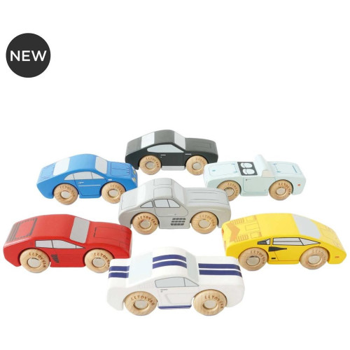 Le Toy Van  Set dřevěných sportovních autíček