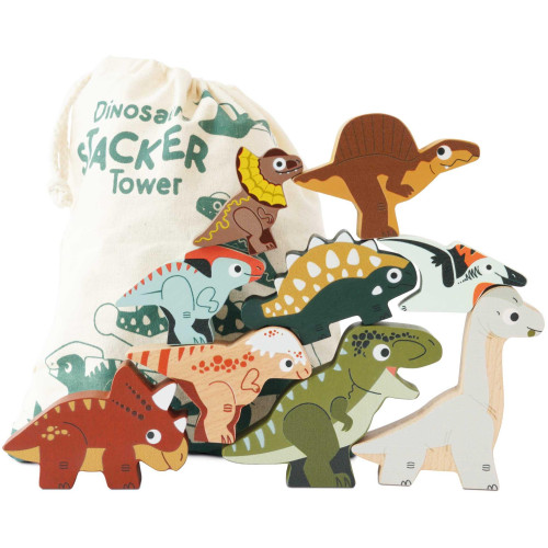 Le Toy Van Skládací věž Dinosauři