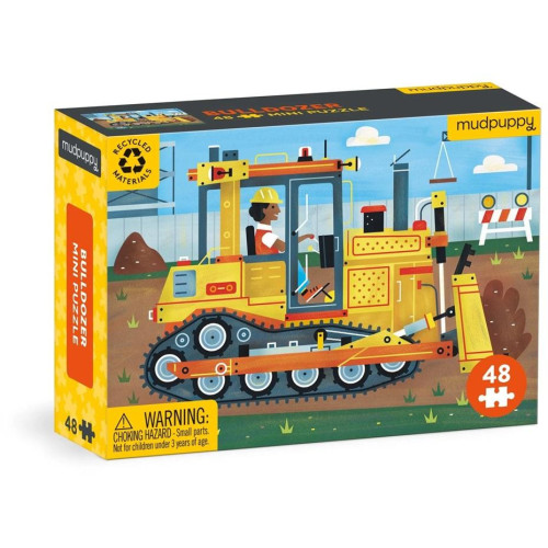 Mudpuppy Puzzle Buldozer 48 dílků