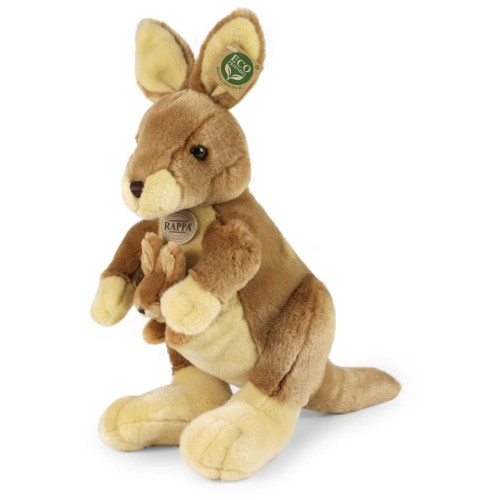 Rappa Plyšový klokan s mládětem 37 cm ECO-FRIENDLY