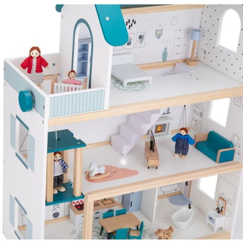 2Kids Toys Domeček pro panenky Barbora s příslušenstvím