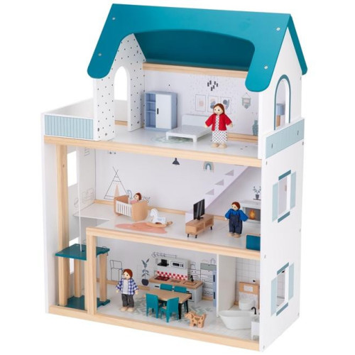 2Kids Toys Domeček pro panenky Barbora s příslušenstvím