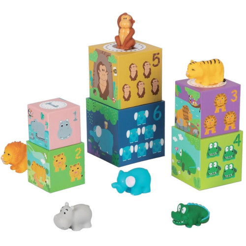 2Kids Toys Kostky se zvířátky Safari