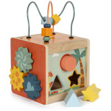 small foot Dřevěná motorická kostka Dino