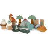 small foot Dřevěné kostky Dino