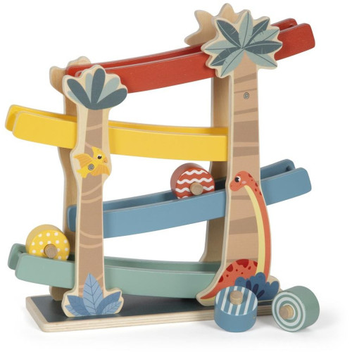 small foot Dřevěná dráha Dino