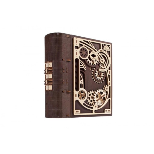 Ugears 3D dřevěné mechanické puzzle Kniha tajemství