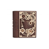 Ugears 3D dřevěné mechanické puzzle Kniha tajemství