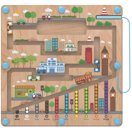 2Kids Toys Magnetická hrací deska City