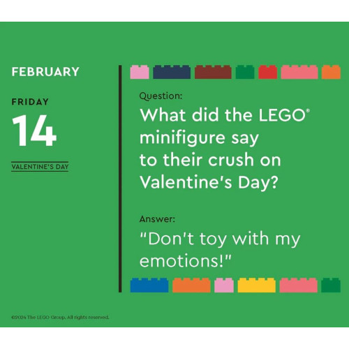Chronicle Books Zábavný kalendář LEGO® 2025