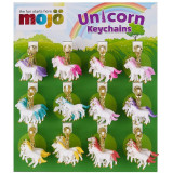 Mojo Displej 72 ks přívěsků na klíče - Jednorožci