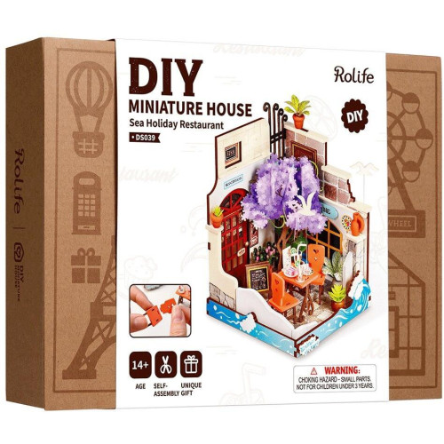 RoboTime Miniatura domečku Restaurace Sea Holiday