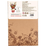 RoboTime 3D dřevěná skládačka Červená růže