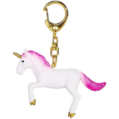 Mojo Klíčenka Jednorožec ve skoku neonově růžový
