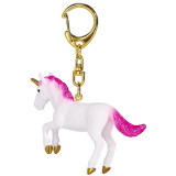 Mojo Klíčenka Jednorožec ve skoku neonově růžový