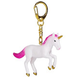 Mojo Klíčenka Jednorožec ve skoku neonově růžový