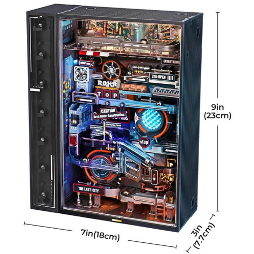 RoboTime 3D mechanická skládačka kuličkové dráhy Město minulosti