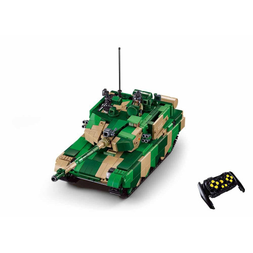 Sluban Power Bricks M38-B7071 R/C ZTZ-99AS Tank na dálkové ovládání