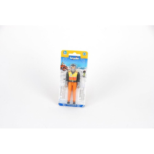 Bruder BWORLD Figurka řidiče sněžného skútru - náhradní díl