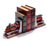 RoboTime 3D skládačka Zarážka na knihy Historický parní vlak