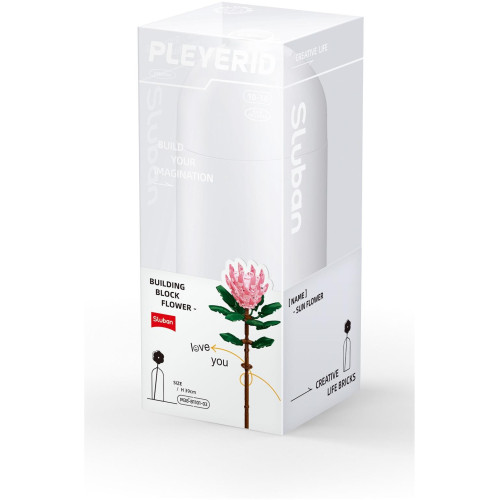 Sluban Flowers M38-B1101-05 Pivoňka ve váze