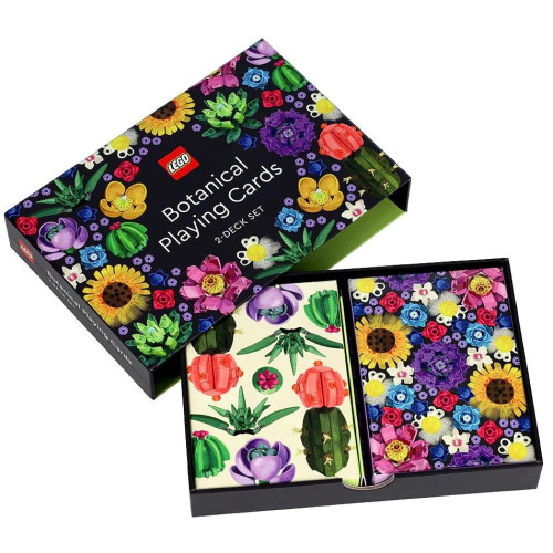 Chronicle Books LEGO® Sada botanických hracích karet