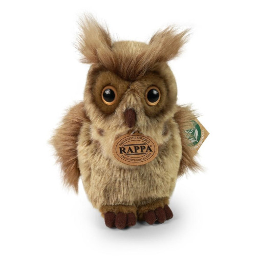 Rappa Plyšový výr virginský 16 cm ECO-FRIENDLY