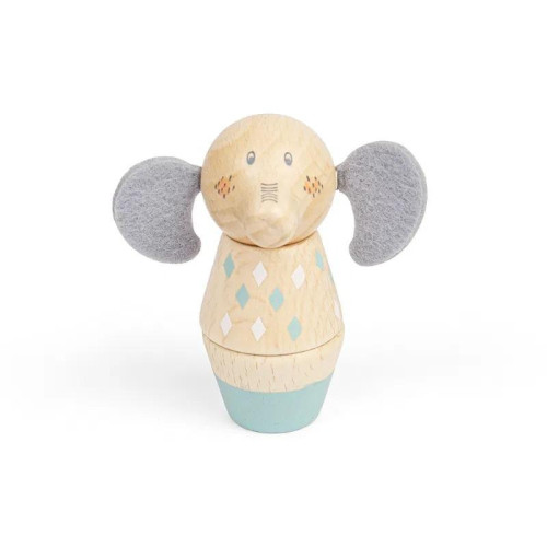 Bigjigs Toys Dřevěné šroubovací zvířátko Slon
