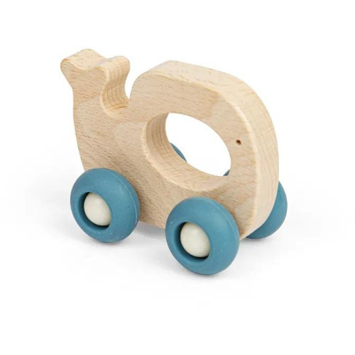 Bigjigs Toys Zvířátko na kolečkách Velryba