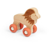 Bigjigs Toys Zvířátko na kolečkách Safari Lev