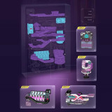 RoboTime 3D mechanická skládačka kuličkové dráhy Město budoucnosti