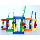 Hess Stojánek na zubní kartáček s přesýpacími hodinami 1 ks