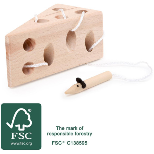 Small Foot Sýr s myší přírodní