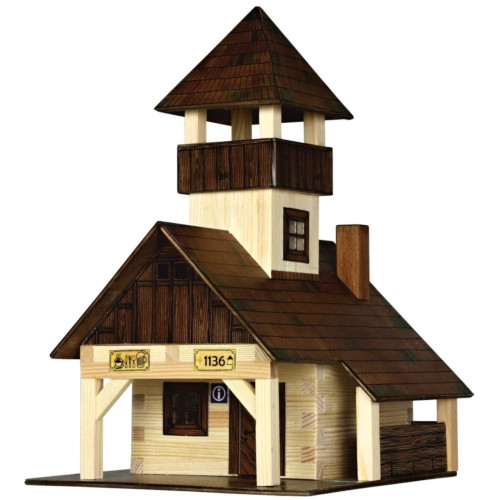 Walachia Dřevěná slepovací stavebnice Turistická bouda