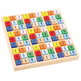 small foot Dřevěné sudoku barevné kostičky