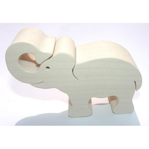 Fauna Dřevěné zvířátko slon