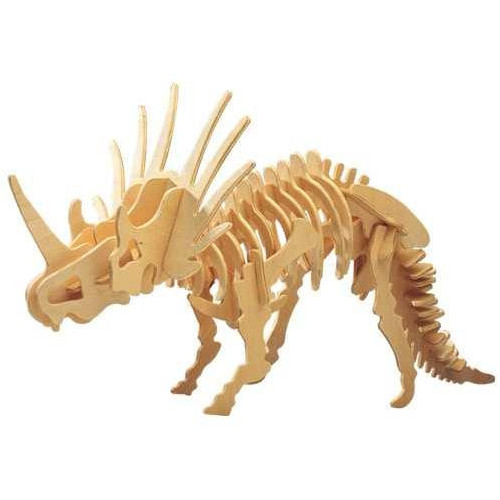 Woodcraft Dřevěné 3D puzzle Styracosaurus