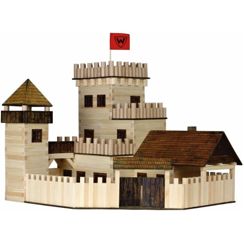 Walachia Dřevěná slepovací stavebnice Hrad